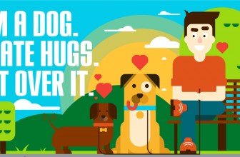 I’m a dog. I hate hugs. Get over it!
